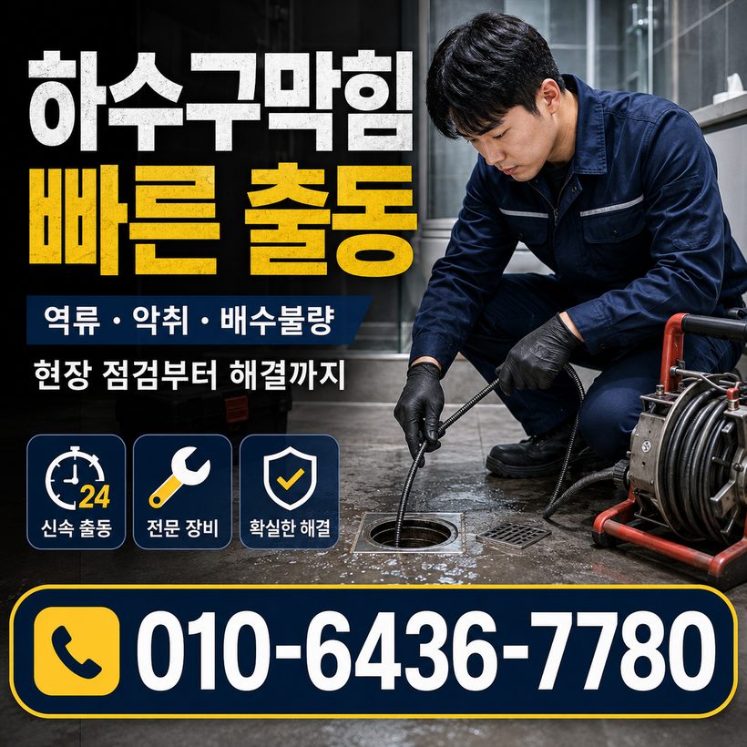 청도읍 지역 하수구뚫음 관련 이미지