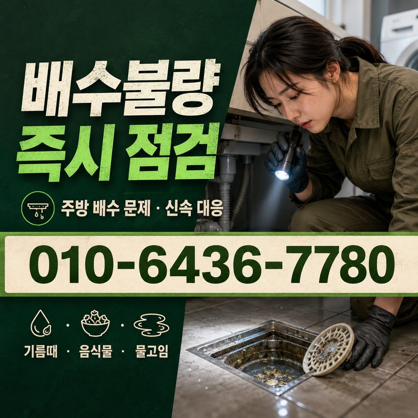 지저동 지역 세면대뚫음 관련 이미지