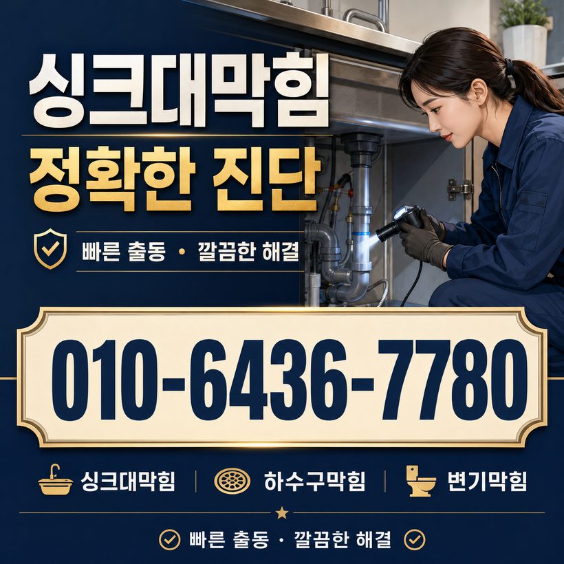 동대신동 하수구막힘 빠른출동 4